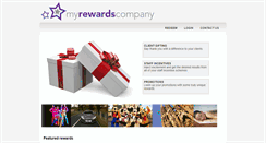 Desktop Screenshot of myrewardscompany.co.uk